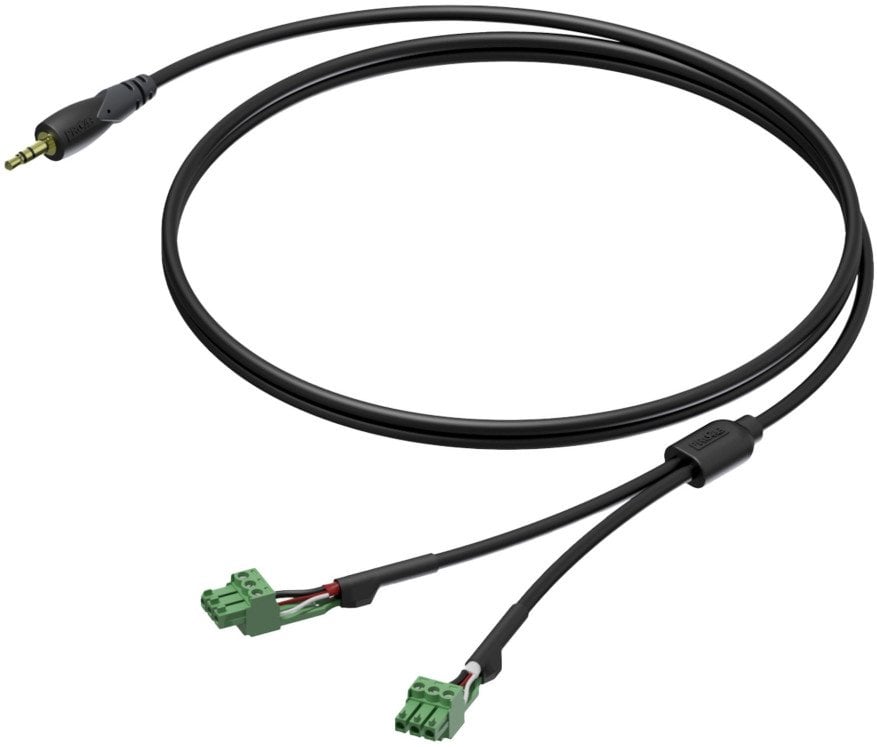 Kabel PROCAB CLA833/1.5 mini jack do 2x euroblock (3p)
