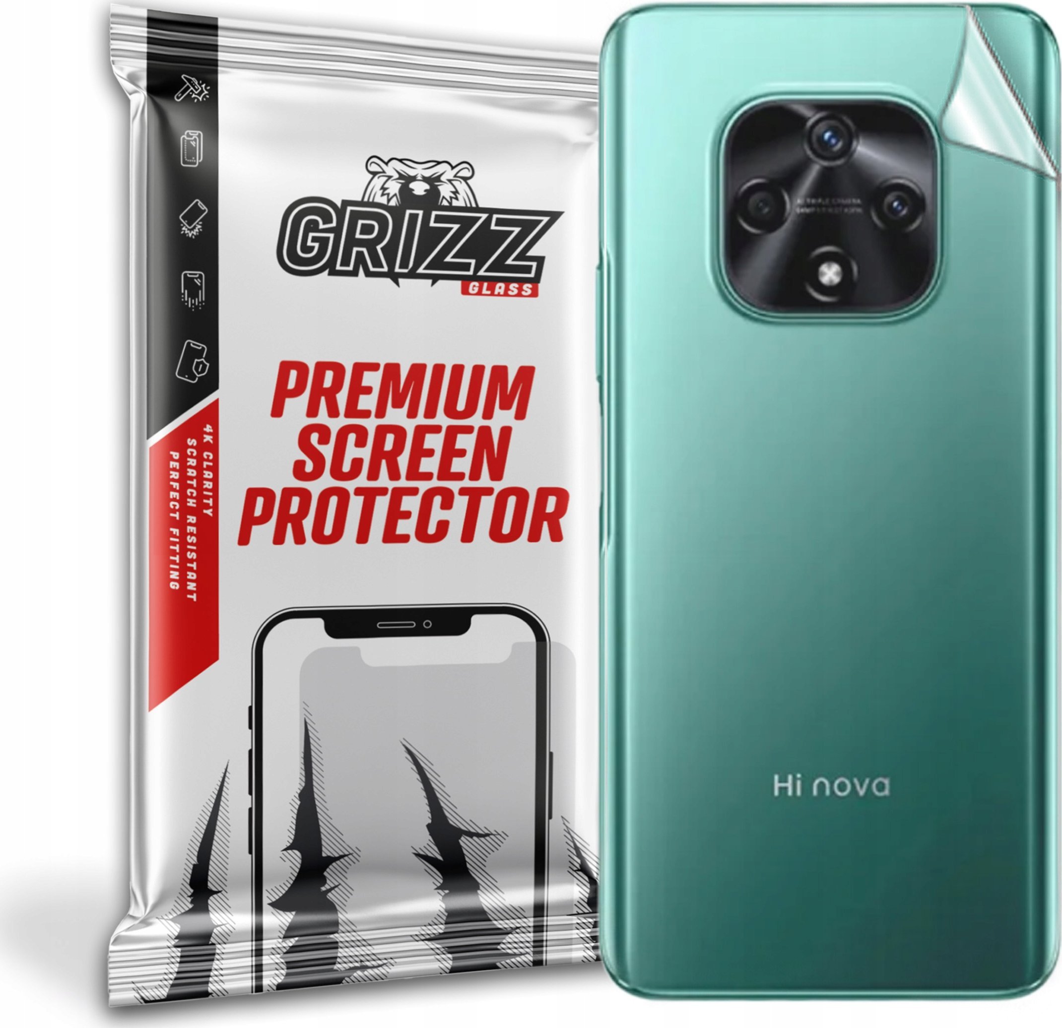GrizzGlass Folia na tył Grizz Hi nova 9Z