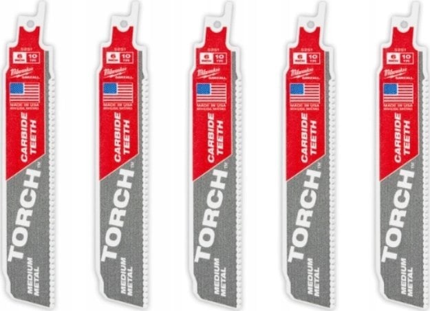 Milwaukee MILWAUKEE BRZESZCZOT DO PIŁY SZABLASTEJ 150 TCT TORCH /5szt.