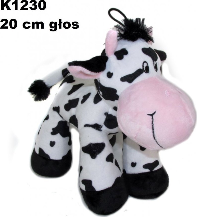 Sun-Day Pluszak Krowa Z Glosem 20cm Stojaca