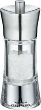 Młynek do przypraw Zassenhaus Młynek Zassenhaus Aachen do soli, śred. 5,8x14 cm, stalowo-akrylowy
