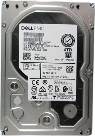 DELL 400-BRCS dysk twardy 4 TB 7200 RPM 3.5" Serial ATA III