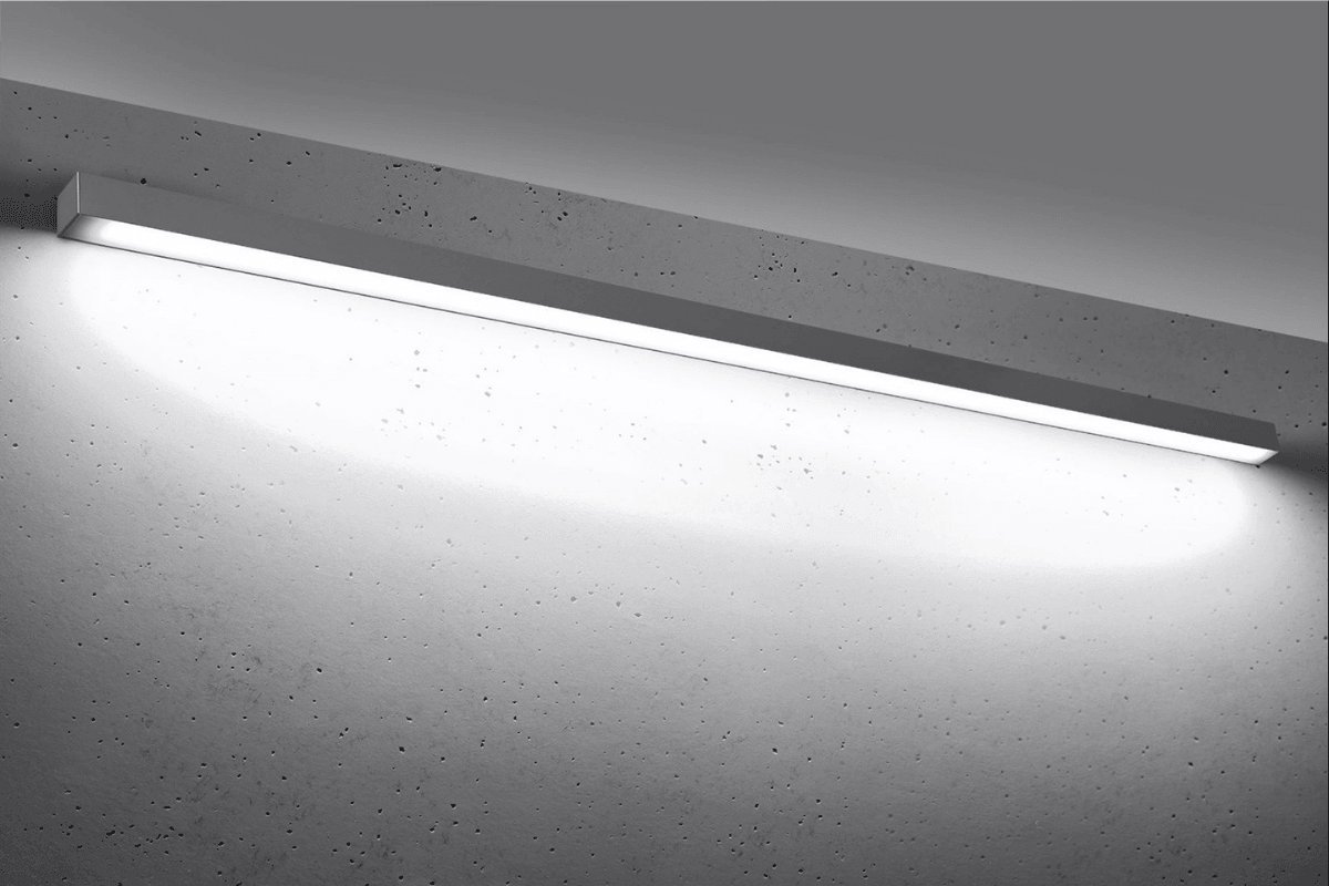 Kinkiet Thoro Kinkiet na listwie Pinne TH.239 Thoro LED 50W 4000K do kuchni szary