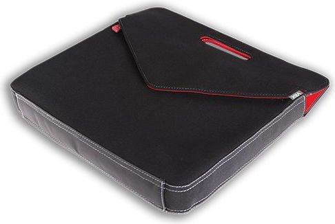 Etui VAX Barcelona Tuset 13.5" Czarno-czerwony
