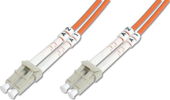Digitus Patchcord światłowodowy wielomodowy OM3 LC/LC 1m (DK-2533-01/3)