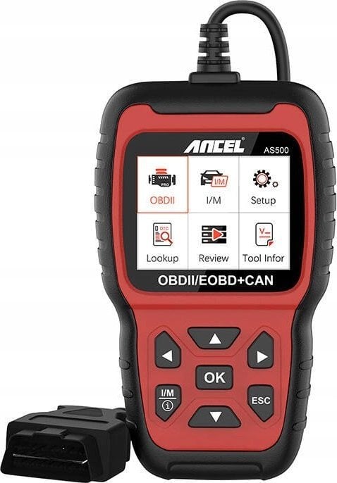 ANCEL Skaner diagnostyczny OBD2 Ancel AS500/AC105