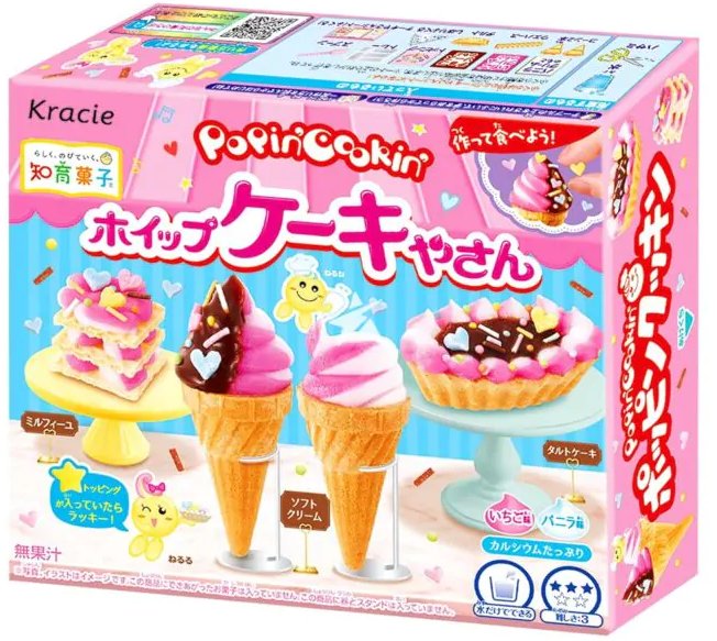 Kracie Popin Cookin DIY Whipped Cake Shop