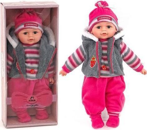 Adar Lalka z polskim dźwiękiem 35cm 501300 pudełko