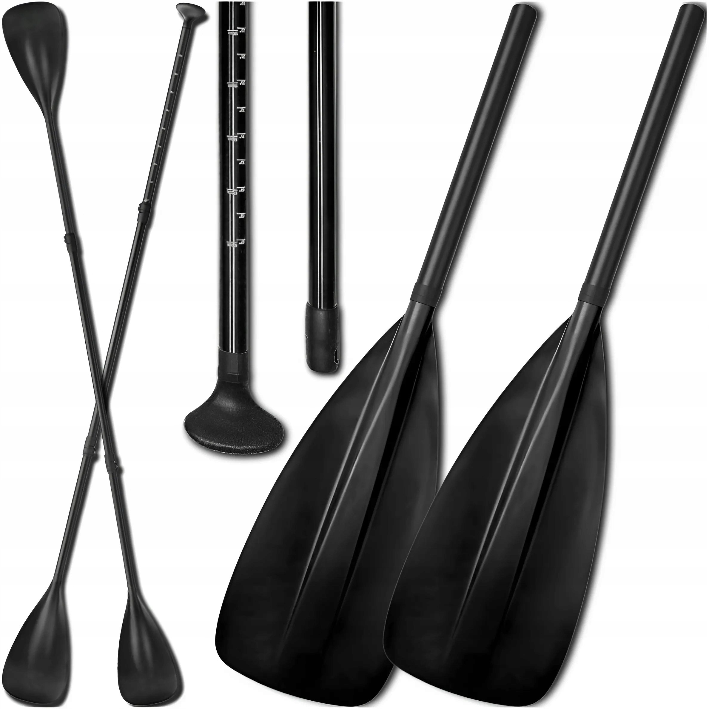 SKŁADANE WIOSŁO KAJAKOWE DO DESKI SUP 2w1 REGULOWANE 4-CZĘŚCIOWE 229CM