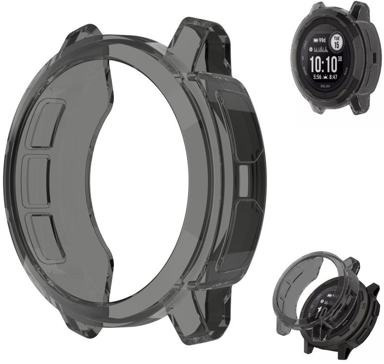 SILIKONOWE ETUI DO GARMIN INSTINCT 2 CZARNY