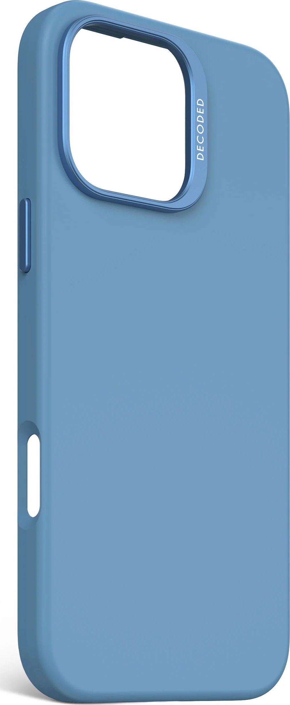 Decoded Decoded AntiMicrobial Silicone Backcover - silikonowa obudowa ochronna do iPhone 16 Pro Max kompatybilna z MagSafe (air blue)