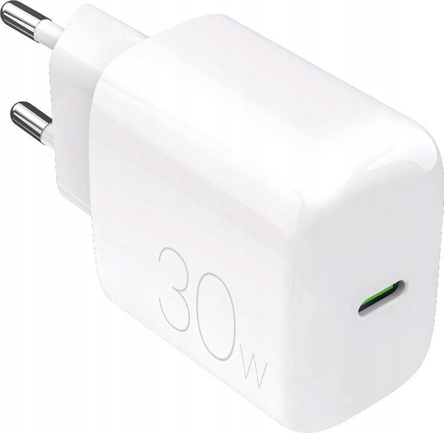 Ładowarka sieciowa Puro PROLITE 30W USB-C - biała