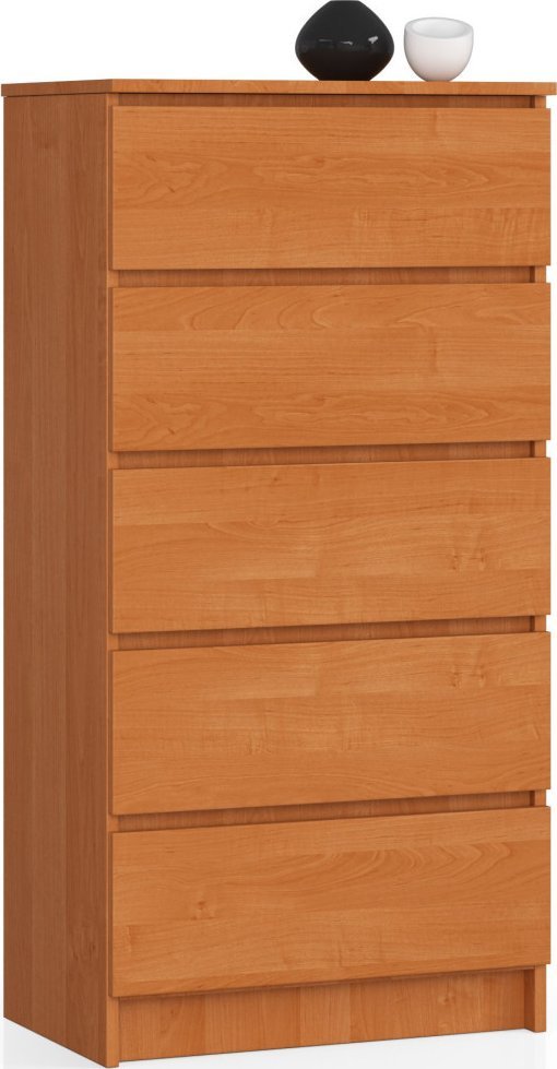 Fabryka Mebli Akord KOMODA K 60 cm 5 SZUFLAD OLCHA