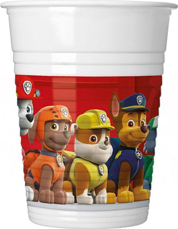 GoDan Kubeczki plastikowe Psi Patrol 200ml 8szt