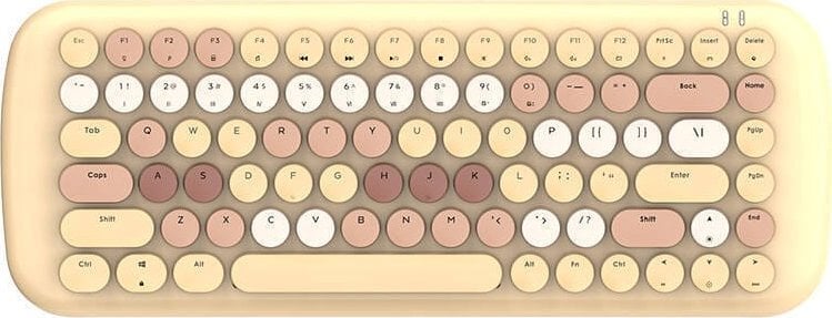 Klawiatura Mofii Bezprzewodowa klawiatura mechaniczna MOFII z Bluetooth ROMI 2.4G (Brązowa)