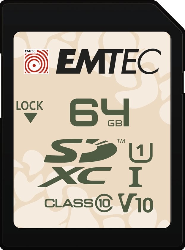 Emtec SD 64GB UHS-I U1 V10 Outdoor - Secure Digital (SD)