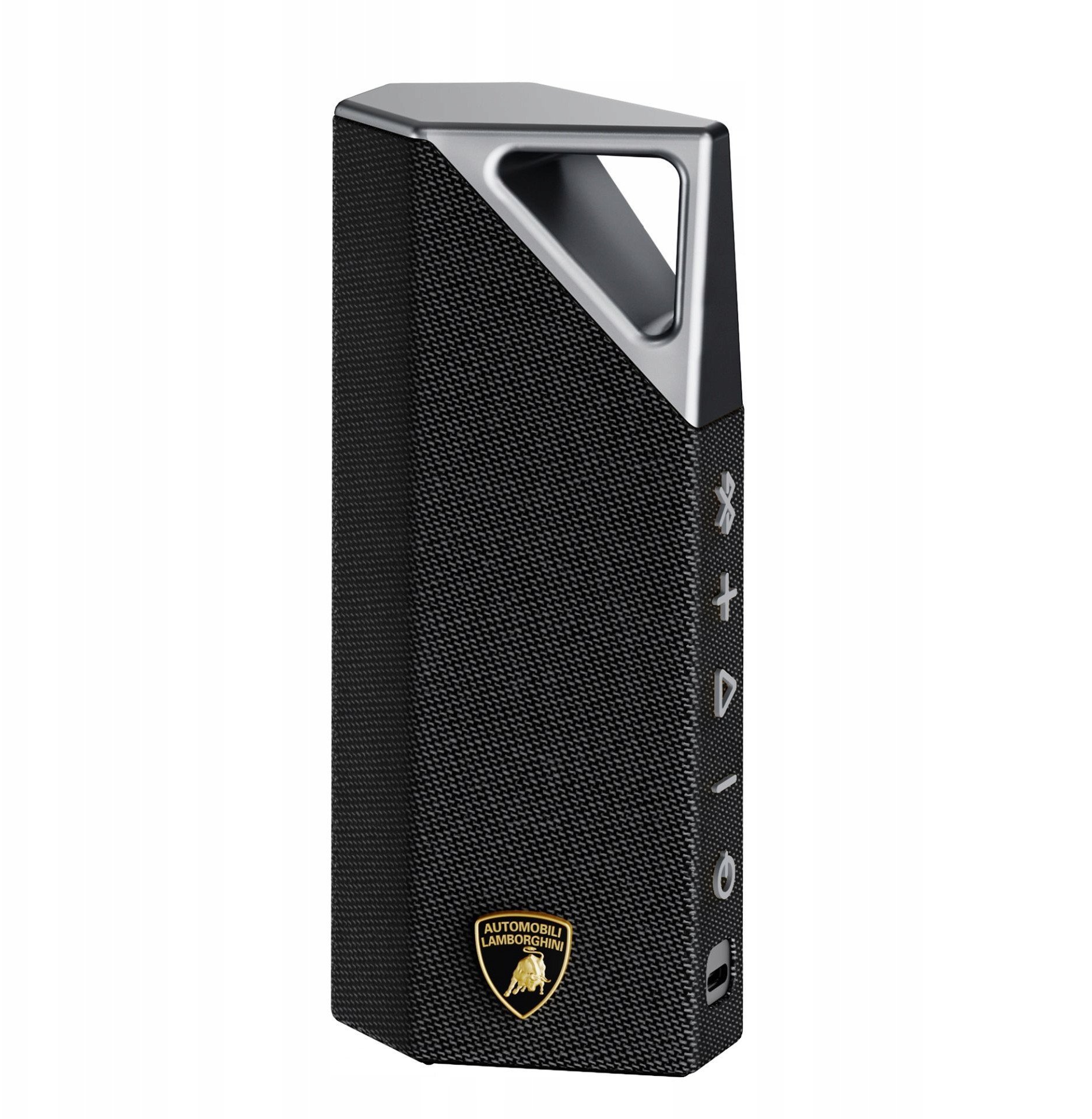 BUGANI Brief Lamborghini co-branded - black+silver - Przenośny głośnik Bluetooth