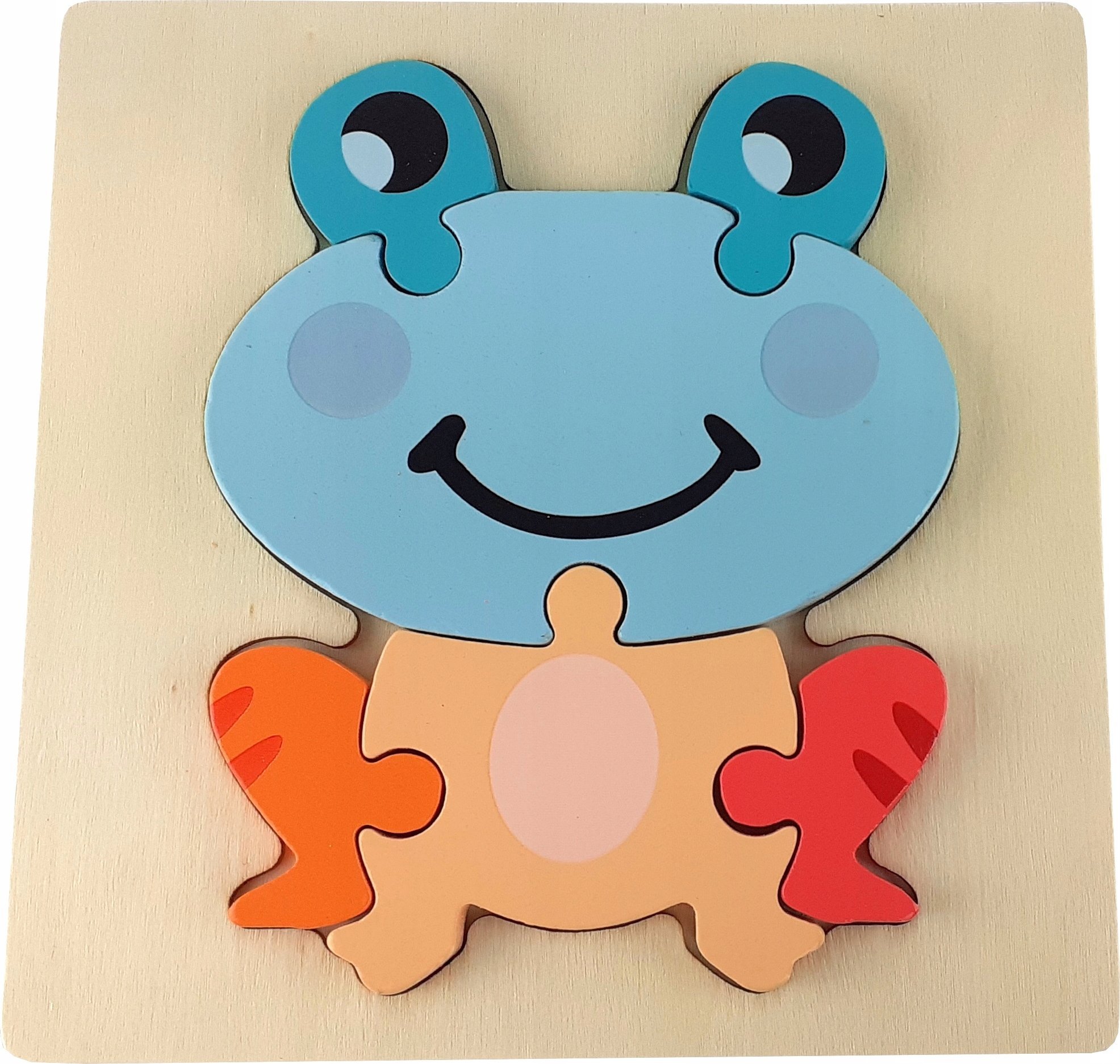 Teka Puzzle drewniane zwierzęta