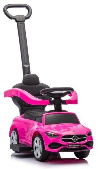 Jeździk z Pchaczem Mercedes 3w1 Różowy