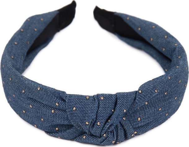 Donegal DONEGAL Ozdoby do włosów - Opaska do włosów denim (FA-5866) 1szt