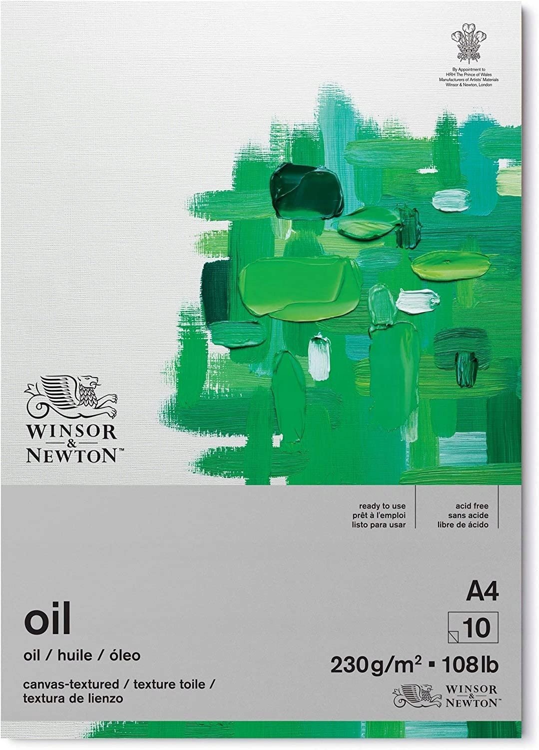 Winton oil pad A4 230g 10 pages