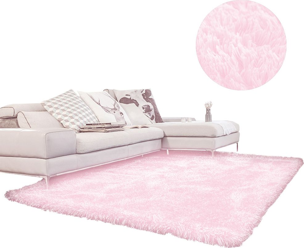 Dywan - Living Room Shaggy 120x160 - Pink uniwersalny