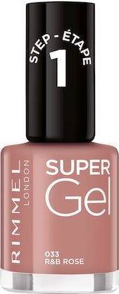 Rimmel RIMMEL_Super Gel lakier do paznokci 033 R B Rose 12ml