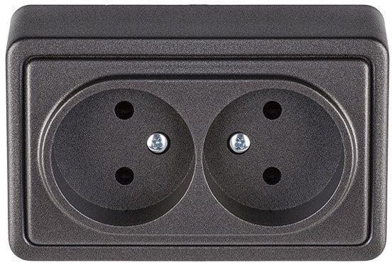 SOCKET RP16-020 2VIET O PLAST ANTHR SL+