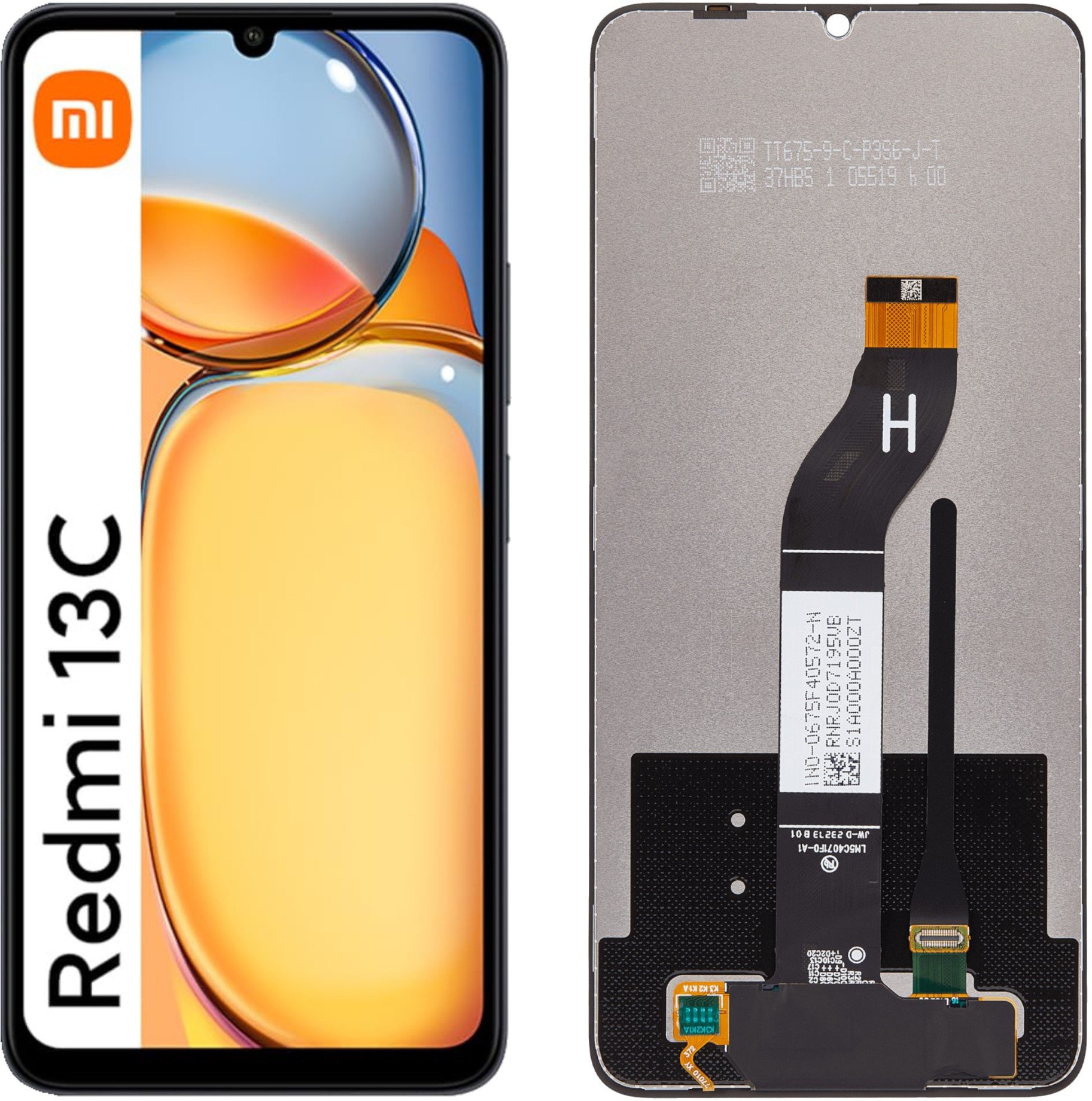 Wyświetlacz do Xiaomi Redmi 13C 4G / 5G LCD 23108RN04Y / 23124RN87G Ekran