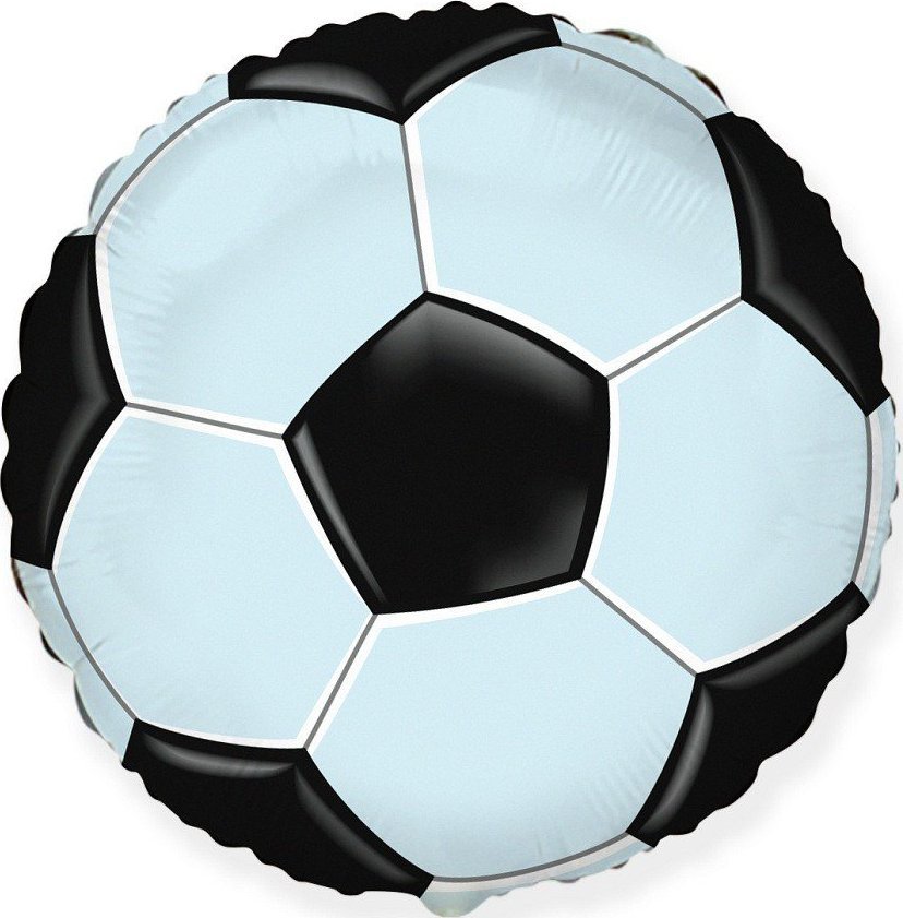 Guirca Balon foliowy piłka nożna na hel powietrze 46 cm