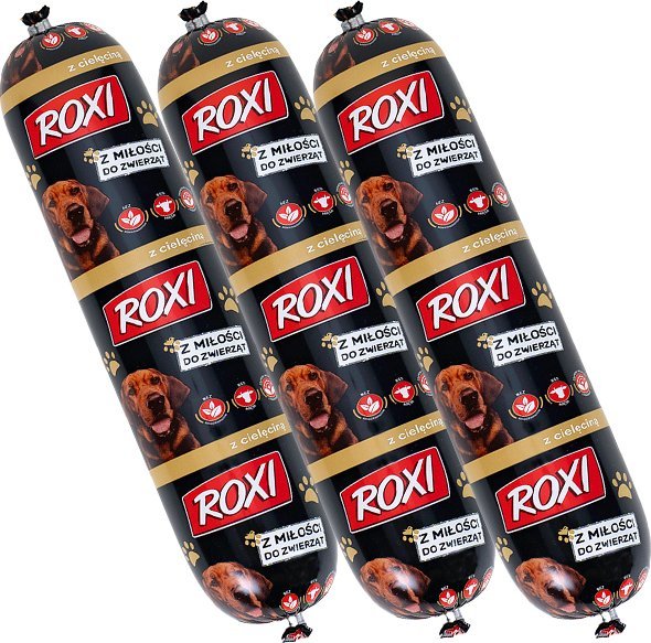 ROXI KIEŁBASA 10x900g z CIELĘCINĄ