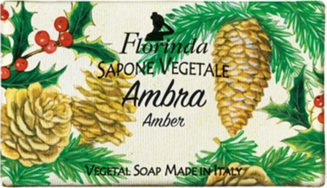 Florinda Xmas Mydło w kostce bursztyn 100g