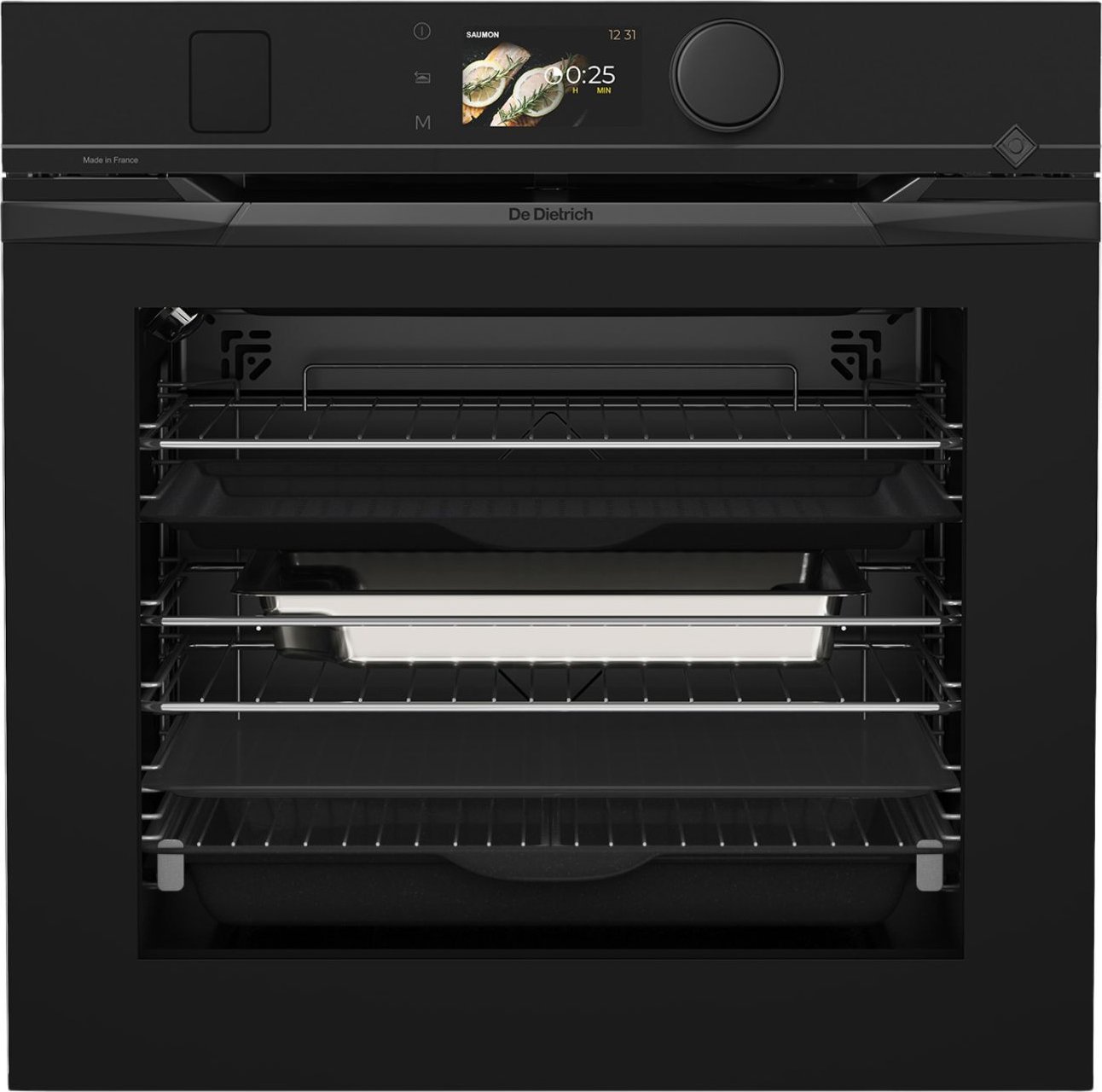 Piekarnik De Dietrich De Dietrich DOR4747B PIEKARNIK MULTIFUNKCYJNY PLUS Z PYROLIZĄ