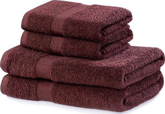 Decoking Zestaw 4 ręczników Marina brązowy DecoKing