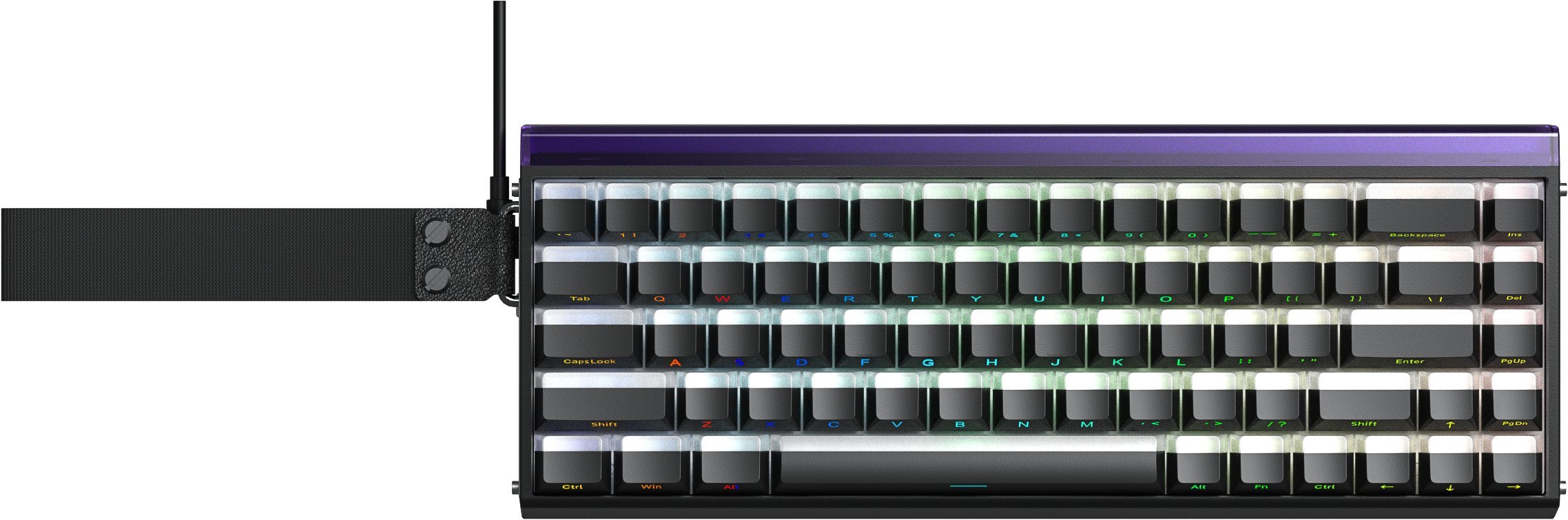 Klawiatura Aula Hero 68 HE JadeKing Switch (AUH68-BLH-JK)