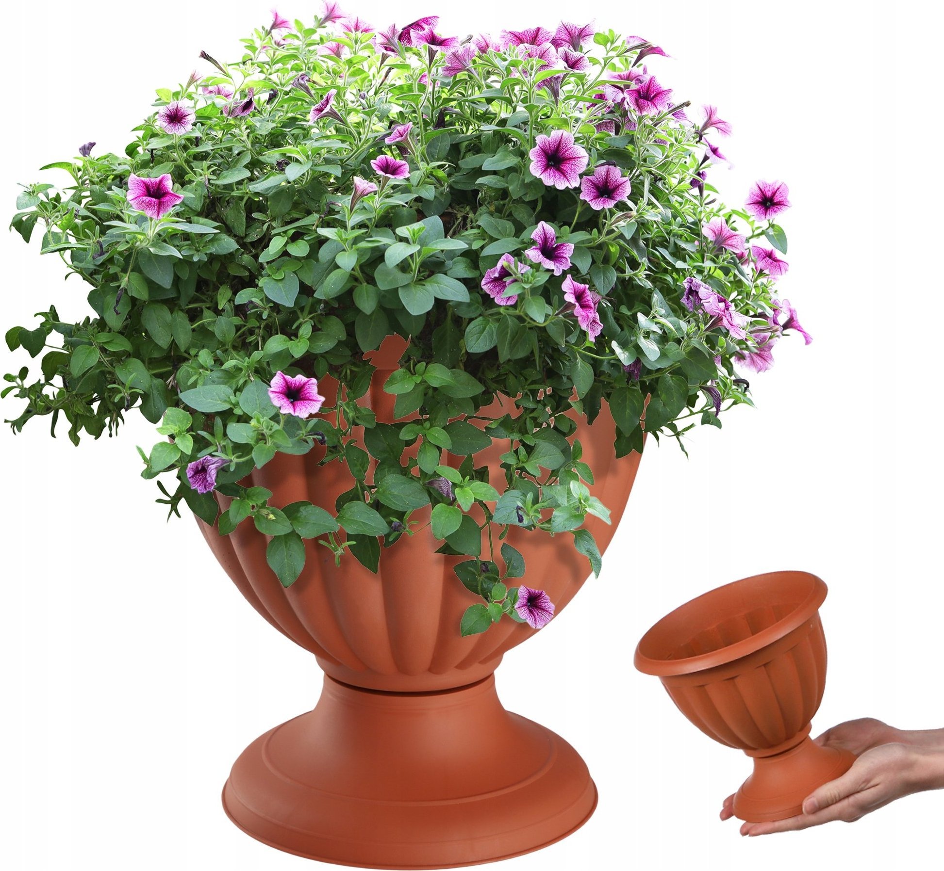 Kadax KADAX Doniczka Donica Gazon Kwietnik 40cm Terakota