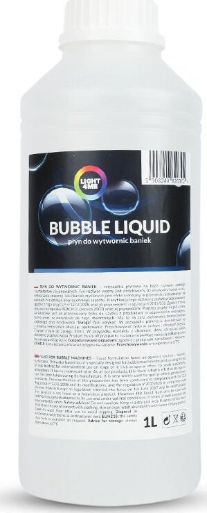 LIGHT4ME LIGHT4ME Bubble Liquid 1l płyn do baniek mydlanych