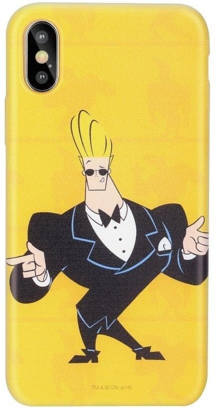 Cartoon Network Johnny Bravo Silicone Case for Apple iPhone 7 Plus / 8 Plus Smoking
