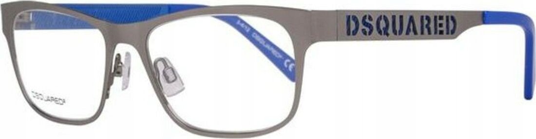 Dsquared2 Ramki do okularów Męskie Dsquared2 DQ5097-015-52 Srebrzysty ( 52 mm)