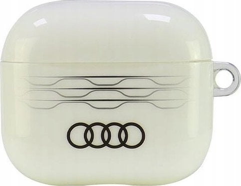 Audi Audi IML Geometric Pattern AirPods 3 cover biały/white AU-IMLAP3-A6/D3-WE
