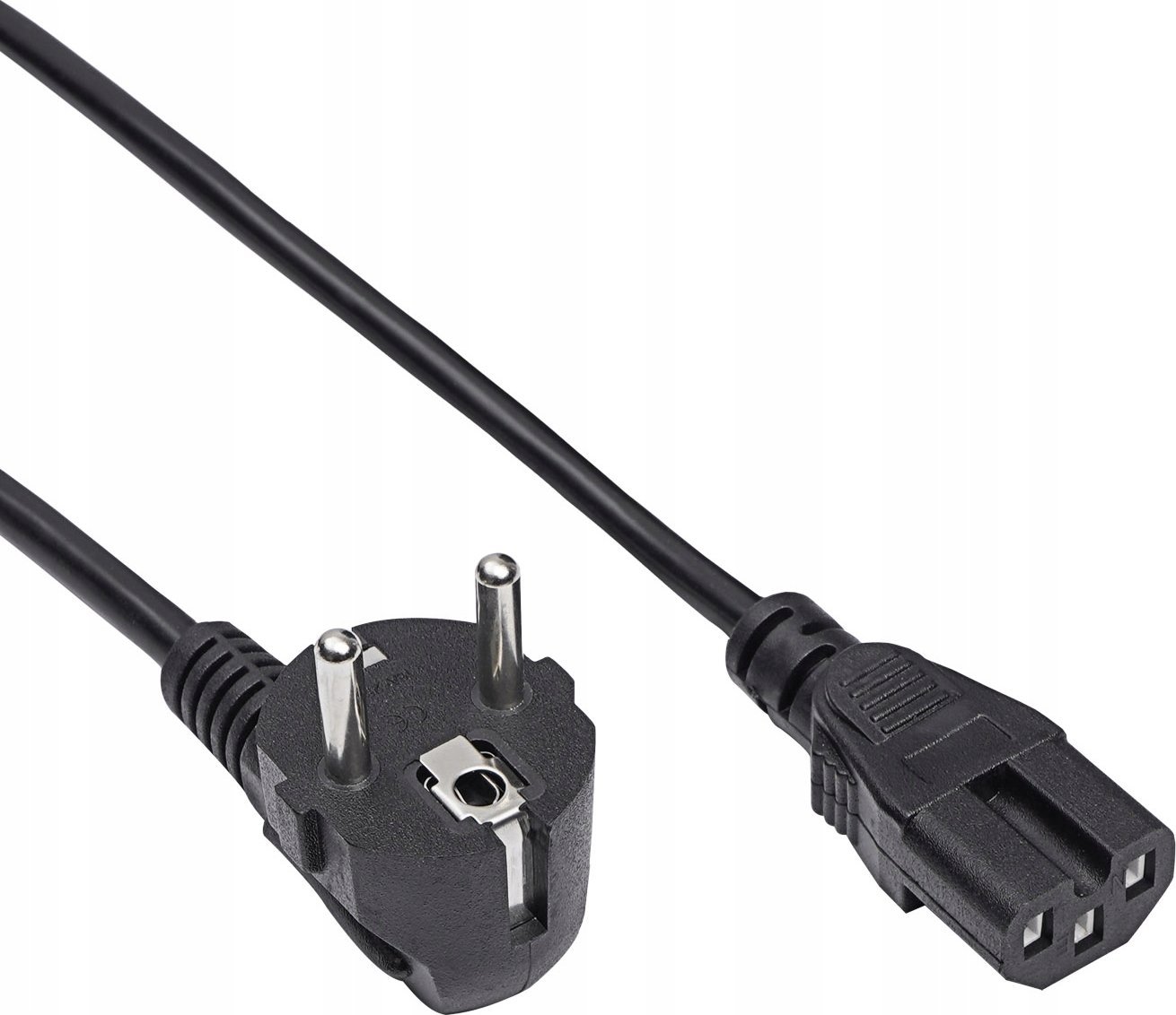Kabel zasilający Akyga Kabel zasilający serwerowy Akyga AK-UP-08 CU CEE 7/7 / IEC C15 1.8m