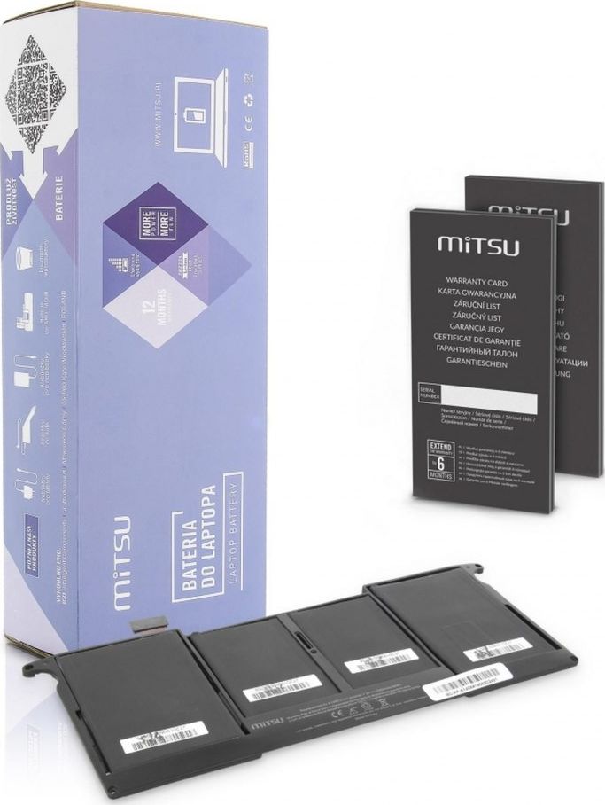 Bateria Mitsu Apple MacBook Air 11" (BC/AP-A1406)
