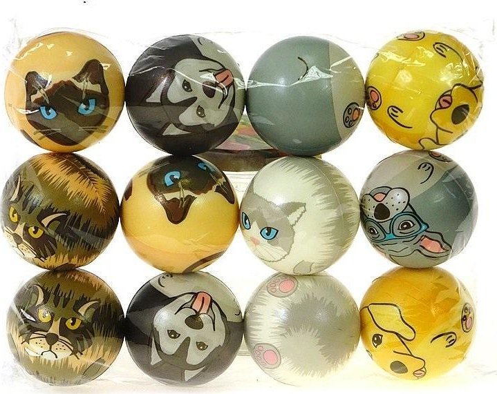 Piłeczka miękka 6,3cm (12szt)