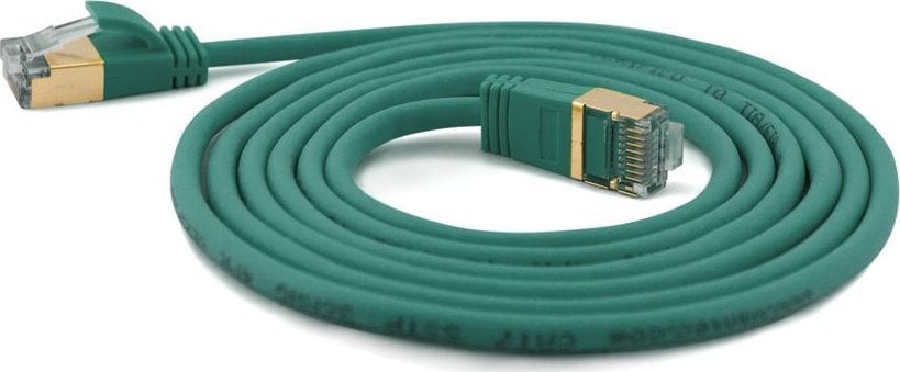 Wantec Wantec Extra dünnesCat.7 RohCable SSTP Patch Cable - 0,5 m - Cat.7 RohCable - S/FTP (S- STP) - RJ- 45 - RJ- 45 - green (7214)