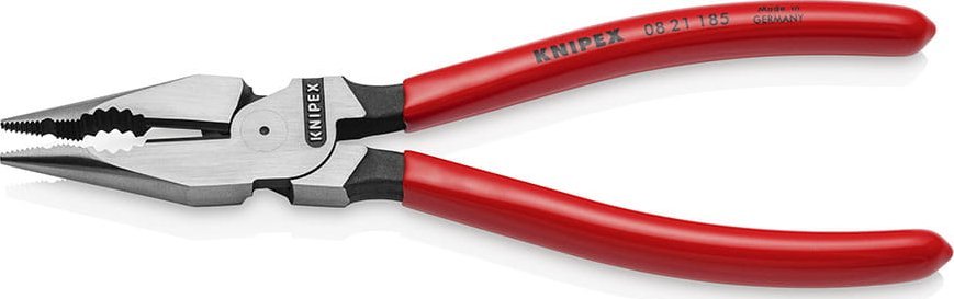 Knipex KNIPEX SZCZYPCE UNIWERSALNE Z OSTRO ZAKOŃCZONYMI SZCZĘKAMI 185mm