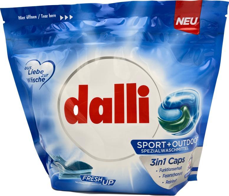 Dalli Werke Kapsułki do prania Dalli Sport 3w1 24szt