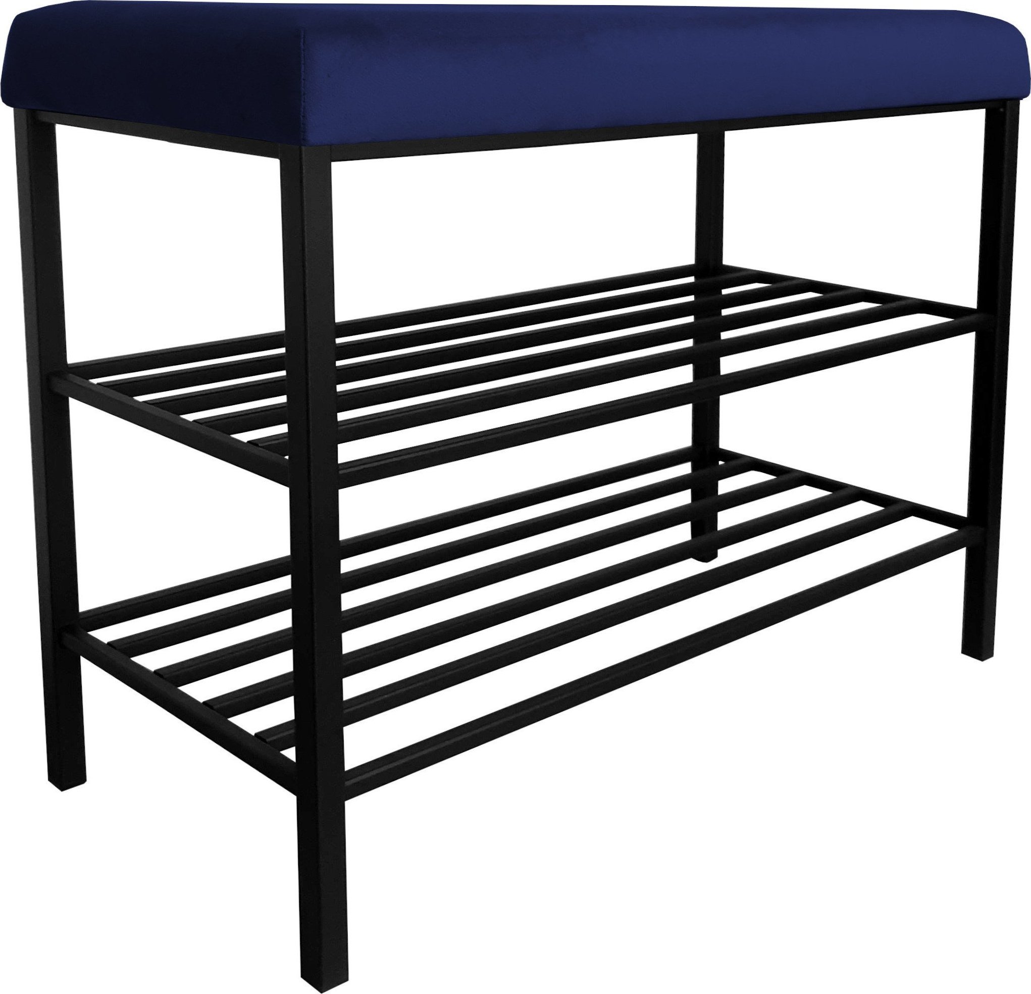 Atos Szafka na buty Regał Półka stelaż czarny MG16