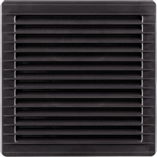 airRoxy Kratka wentylacyjna kwadratowa grafitowa 120 airRo