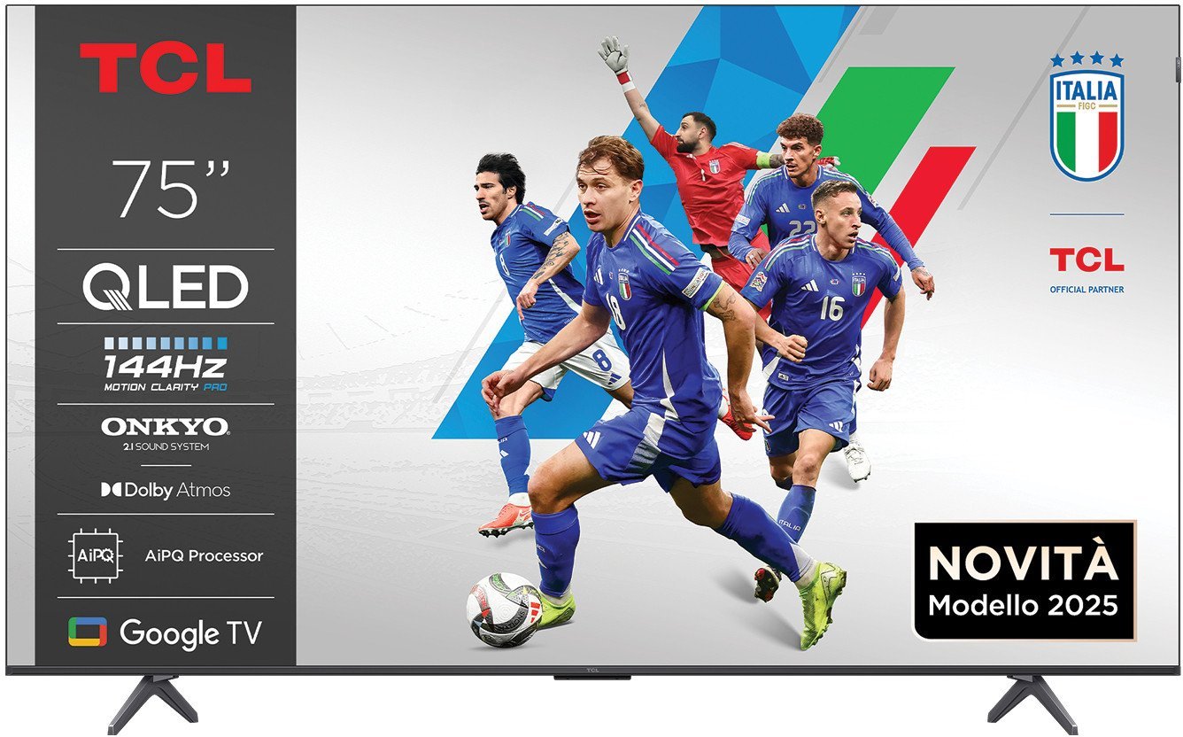 Telewizor TCL 75P8K QLED 75'' 4K Ultra HD Google TV