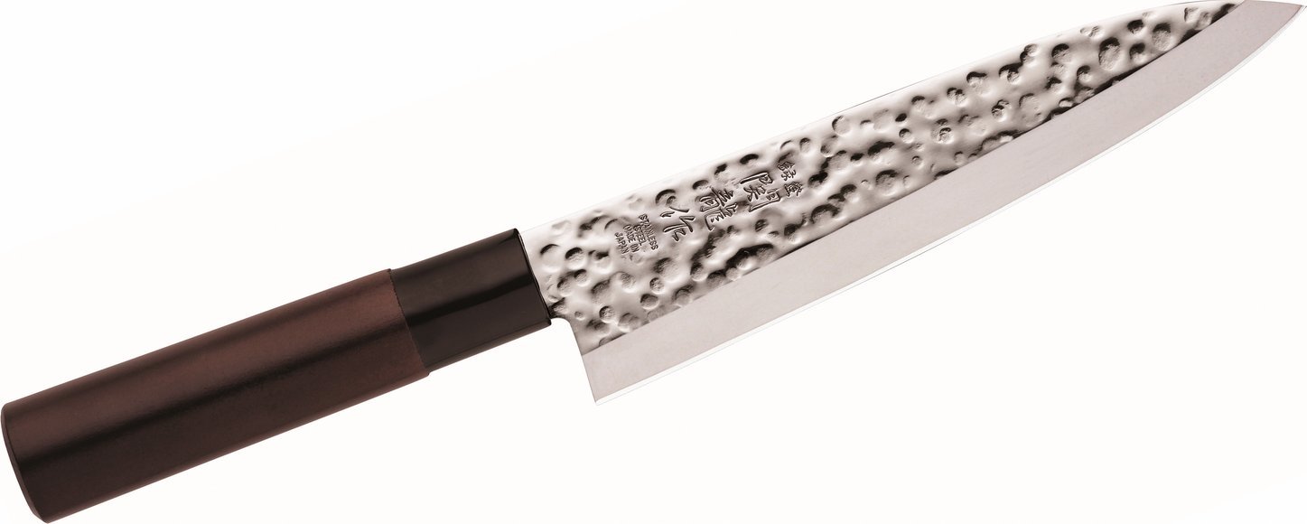 Seki Ryu Nóż Sekiryu KATEI HAMMERED Gyuto 180mm [SRH900]